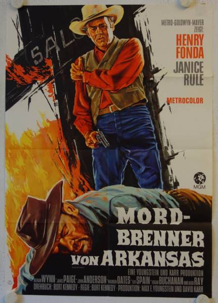 Welcome to Hard Times original release german movie poster